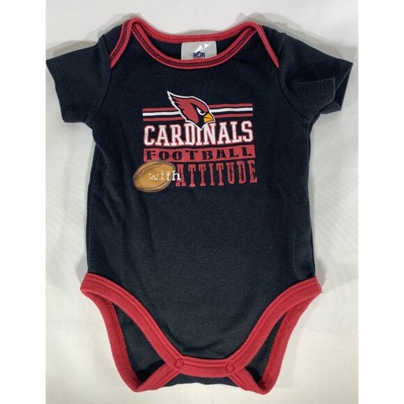 Arizona Cardinals Baby Bodysuit Set 3-6 Months NFL Team Apparel 2-Pieces Romper - Picture 3 of 11